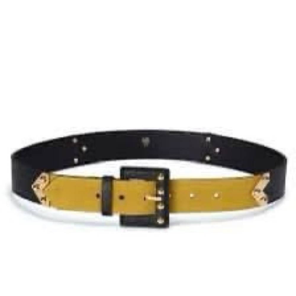 Cabi Ornament Belt Item No. 4593, Black yellow Combo, Size: M